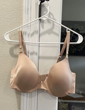Victoria’s Secret Very Sexy Icon Push-Up Demi Bra 38DD Beige Nude 415539